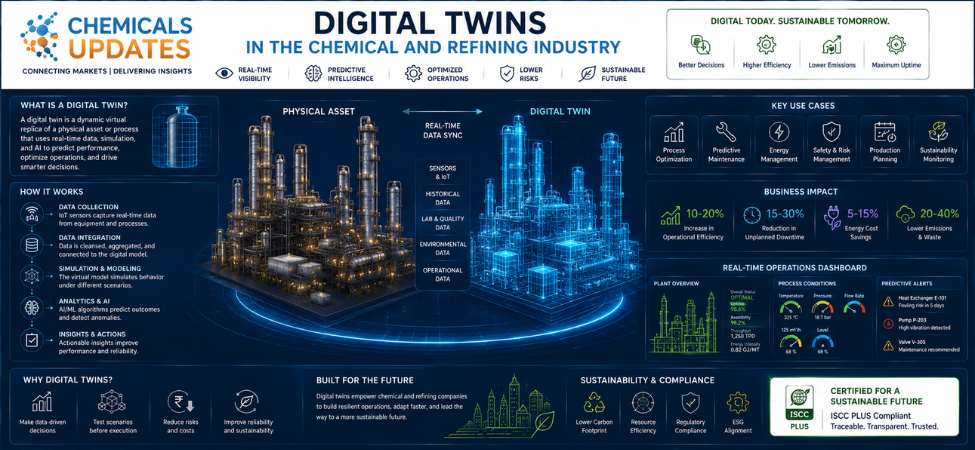 Digital Twins in the Chemical and Refining Industry