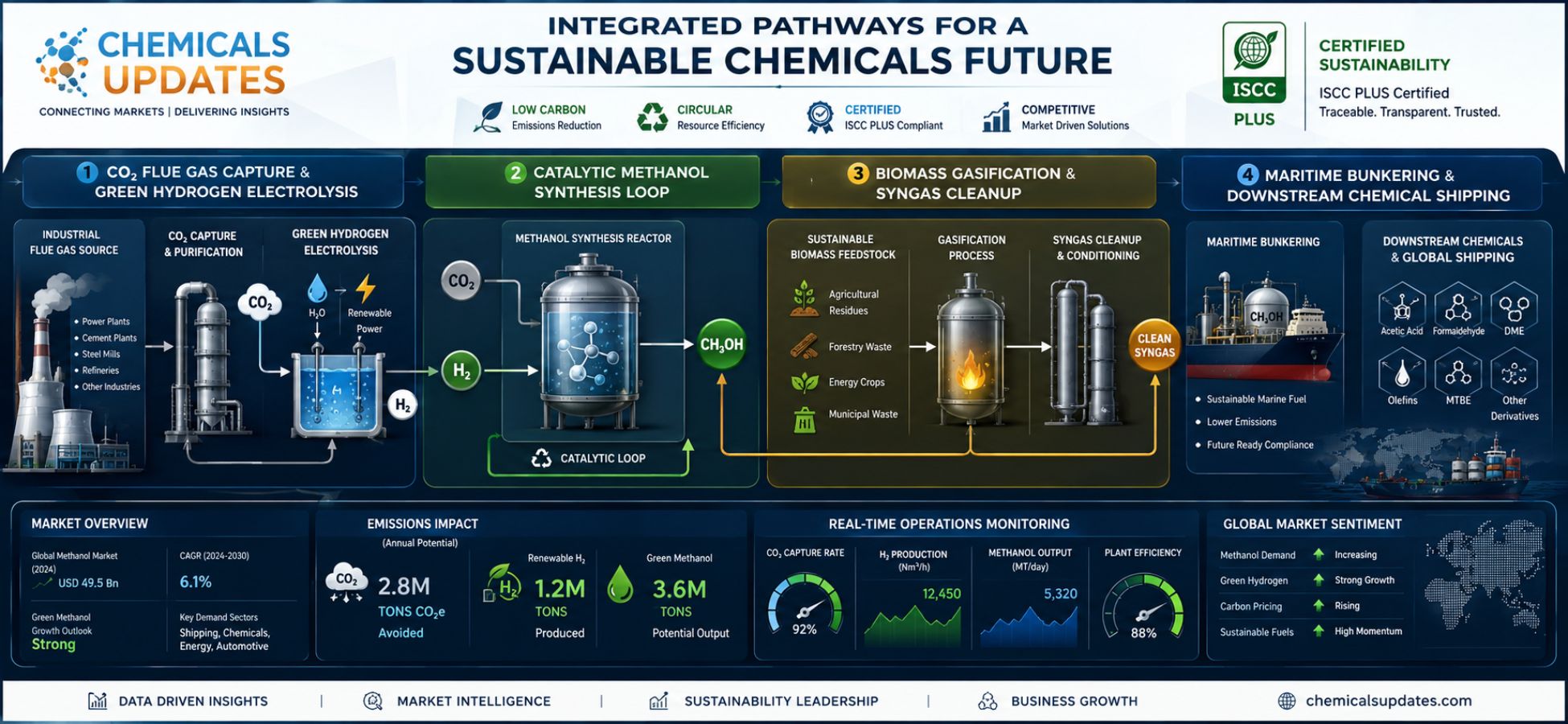 The Rise of Renewable and Low-Carbon Methanol